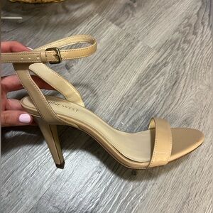 Nine West Women's Tan Heeled Sandals